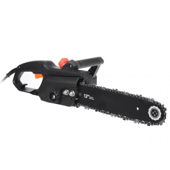 2000W 12 Inch Electric Chain Saw Corded Chainsaw Garden Cutting Tool Woodworking