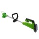 21V 650W 6000r/min Retractable Cordless Lawn Mower Grass Trimmer + 2 Lithium Batteries