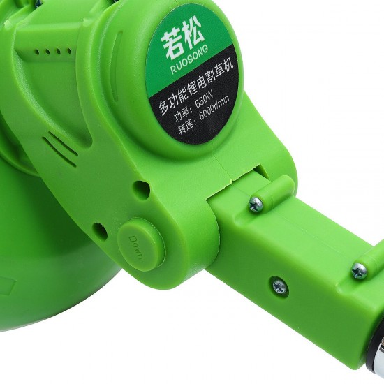 21V 650W 6000r/min Retractable Cordless Lawn Mower Grass Trimmer + 2 Lithium Batteries 21V 650W 6000r/min Retractable Cordless Lawn Mower Grass Trimmer + 2 Lithium Batteries