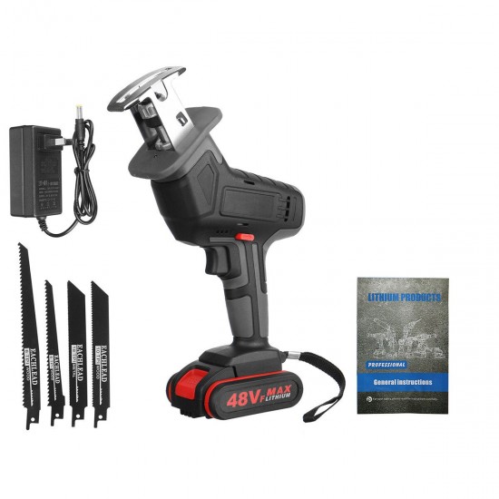 21V Cordless Electric Reciprocating Saw Wood Metal Cutting Pruning With Battery 21V Cordless Electric Reciprocating Saw Wood Metal Cutting Pruning With Battery