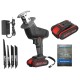 21V Cordless Electric Reciprocating Saw Wood Metal Cutting Pruning With Battery 21V Cordless Electric Reciprocating Saw Wood Metal Cutting Pruning With Battery