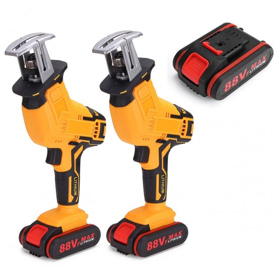 21V Cordless Reciprocating w/ 4 Blades Electric Cutting Recip Prunning