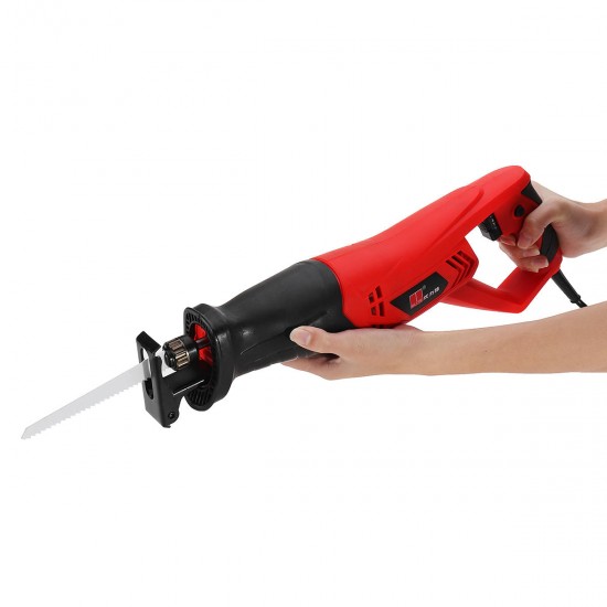 220V 900W Electric Reciprocating Sabre Saw 2 Blades Wood Metal Plastic Pruning Tool