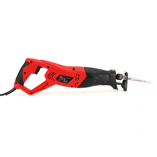 220V 900W Electric Reciprocating Sabre Saw 2 Blades Wood Metal Plastic Pruning Tool