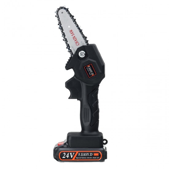 24V Rechargeable Cordless Electric Saw Portable Woodworking Cutting Tool W/ Battery 24V Rechargeable Cordless Electric Saw Portable Woodworking Cutting Tool W/ Battery