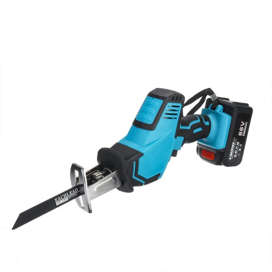 26V/88V 6000mAh/13000mAh Cordless Reciprocating Saw Electric Lithium Sabre Saw with 5 Saw Blades 26V/88V 6000mAh/13000mAh Cordless Reciprocating Saw Electric Lithium Sabre Saw with 5 Saw Blades