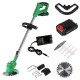 36V 650W Electric Lawn Mower Small Lithium-Ion Cordless Garden Yard Grass Trimmer