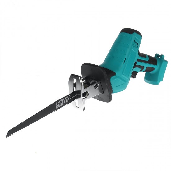 36V Cordless Reciprocating Saw Chainsaw W/ 4 Saw Blades Metal Cutting Woodworking