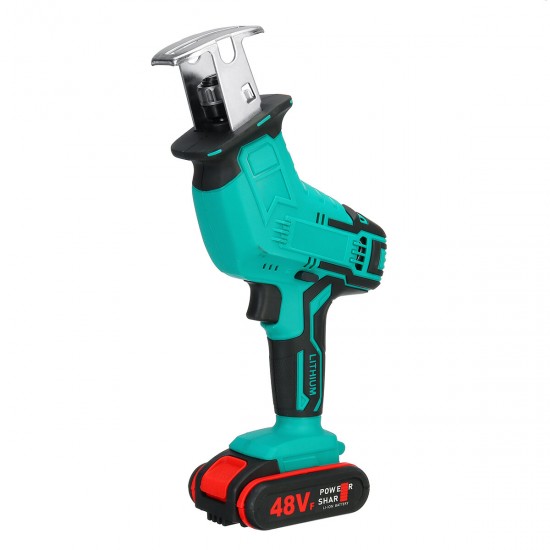 48V Cordless Reciprocating Saw With Battery Charger recip Sabre Saw New Power Tool