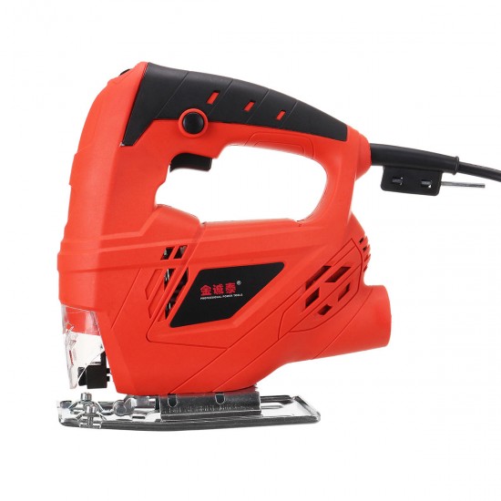 710W Electric Jigsaw Wood Jig Reciprocating Saw Cutter Cutting Woodworking With 10 Saw Blades