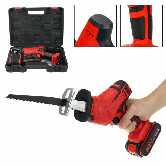 88VF Electric Reciprocating Saws Outdoor Woodworking Cordless Portable Saw With Blade