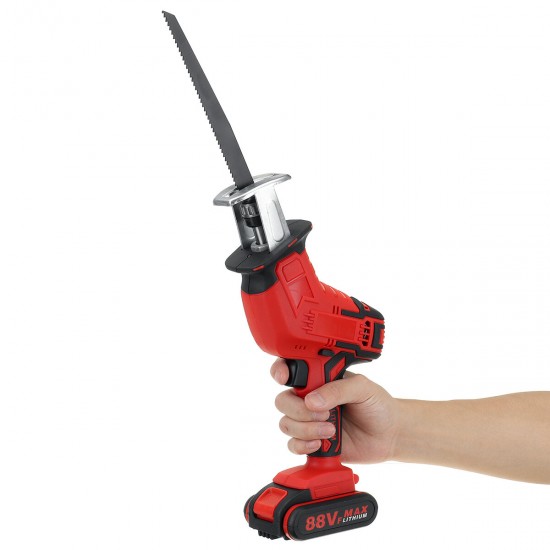 88VF Electric Reciprocating Saws Outdoor Woodworking Cordless Portable Wood Cutting Saw 88VF Electric Reciprocating Saws Outdoor Woodworking Cordless Portable Wood Cutting Saw