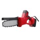 8'' Rechargeable Electric Chainsaw Chain Saw Handheld Cutting Tool W/ Two Battery