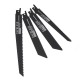Cordless Electric Reciprocating Saw Wood Saber Cutting Tool With 4X Saw Blades For Makita 18V Battery Cordless Electric Reciprocating Saw Wood Saber Cutting Tool With 4X Saw Blades For Makita 18V Battery