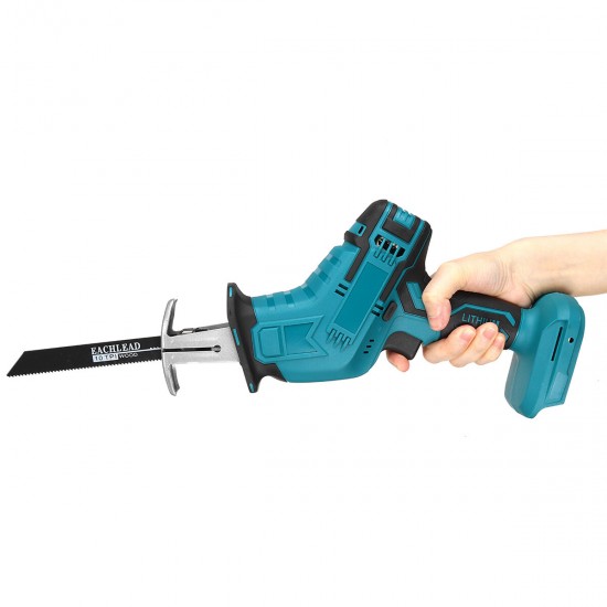 Cordless Handheld Electric Reciprocating Saw Saber Saw W/ 12X Blades For Makita 18V Battery