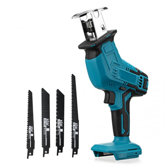 Cordless Reciprocating Saw Electric Sabre Saw Woodworking Wood Metal Cutting Tool For Makita 21V Battery Cordless Reciprocating Saw Electric Sabre Saw Woodworking Wood Metal Cutting Tool For Makita 21V Battery