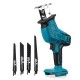 Cordless Reciprocating Saw Electric Sabre Saw Woodworking Wood Metal Cutting Tool For Makita 21V Battery Cordless Reciprocating Saw Electric Sabre Saw Woodworking Wood Metal Cutting Tool For Makita 21V Battery