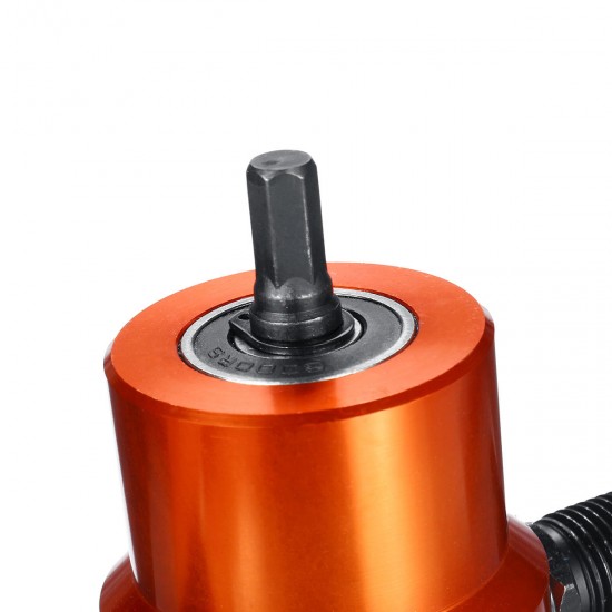 Double Headed Sheet Metal Cutting Nibbler Drill Attachment Metal Cutter Tool Double Headed Sheet Metal Cutting Nibbler Drill Attachment Metal Cutter Tool