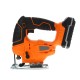 Electric Jig Saw Curve Saw Woodworking Wood PVC Metal Power Tool With 2 Batteries Electric Jig Saw Curve Saw Woodworking Wood PVC Metal Power Tool With 2 Batteries