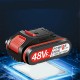 21V 15mm Cordless Electric Reciprocating Saw Variable Speed Electric Saw With 2 Saw Blades 2 Lithium-Ion Batteries 21V 15mm Cordless Electric Reciprocating Saw Variable Speed Electric Saw With 2 Saw Blades 2 Lithium-Ion Batteries