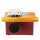 T60 DC 12-24vDC Mini Table Saw DIY Woodworking Saw Table Cutter Small Chainsaw 9000r / min
