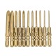 10Pcs 40mm Magnetic Screwdriver Bits Hex Cross Head PH0 PH1 PH2 Bit For Electric Screwdriver