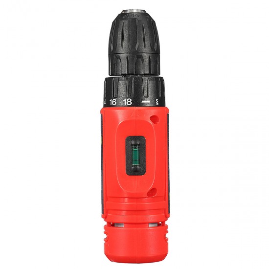 110V-240V Cordless Electric Screwdriver 1 Battery 1 Charger Drilling Punching Power Tools