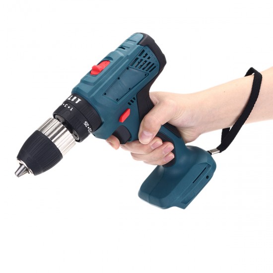 13mm 2 Speed 3 In 1 Cordless Electric Drill Driver Impact Hammer Drill Screwdriver Adapted To Matita Battery