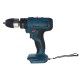 13mm 2 Speed 3 In 1 Cordless Electric Drill Driver Impact Hammer Drill Screwdriver Adapted To Matita Battery