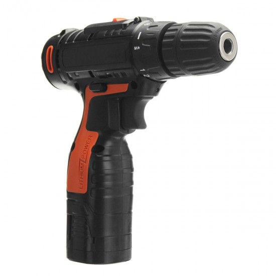 16.8V 25Nm Electric Screwdriver Cordless Rechargeable Power Screwdriver With 1 Charger 2 Battery