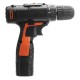 16.8V 25Nm Electric Screwdriver Cordless Rechargeable Power Screwdriver With 1 Charger 2 Battery