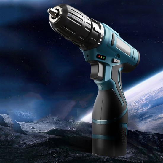 16.8V 3/8'' Impact Drill 1350rpm 2 Speeds LED Cordless Drill Driver Kit w/ Li-Ion Battery & Charger 16.8V 3/8'' Impact Drill 1350rpm 2 Speeds LED Cordless Drill Driver Kit w/ Li-Ion Battery & Charger