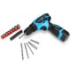 16.8V Li-ion Battery Cordless Driver Drill Electric Screwdriver Driver Set Two-speed 16.8V Li-ion Battery Cordless Driver Drill Electric Screwdriver Driver Set Two-speed
