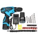 16.8V Li-ion Battery Cordless Electric Screwdriver Power Drill Two-Speed Drive Bit Set 16.8V Li-ion Battery Cordless Electric Screwdriver Power Drill Two-Speed Drive Bit Set