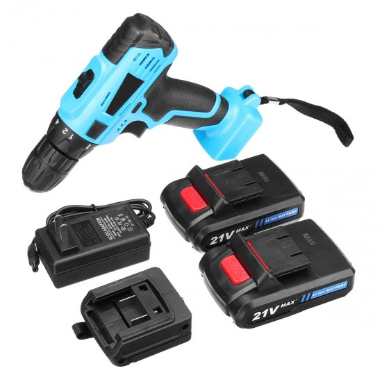 21V/12V 1350RPM Electric Drill Power Screwdriver Lithium Batteries Chargeable Repair Tools Kit 21V/12V 1350RPM Electric Drill Power Screwdriver Lithium Batteries Chargeable Repair Tools Kit