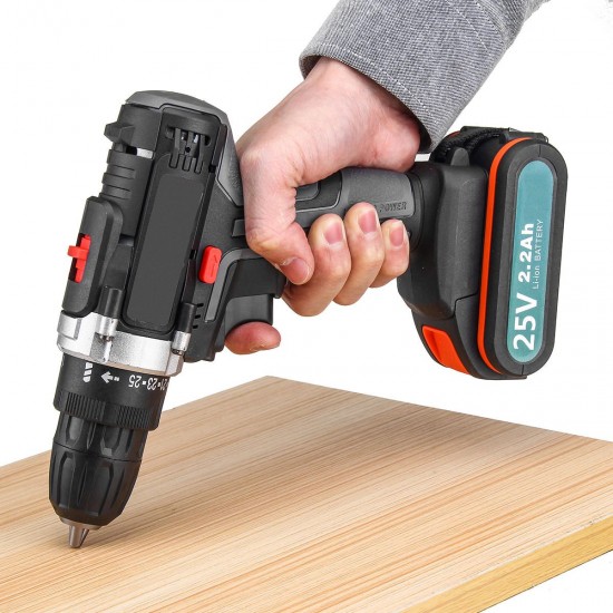 25V Multifunctional Electric Drill High-Power Household Electric Screwdriver 2.2Ah Lithium Battery Power Drills 25V Multifunctional Electric Drill High-Power Household Electric Screwdriver 2.2Ah Lithium Battery Power Drills