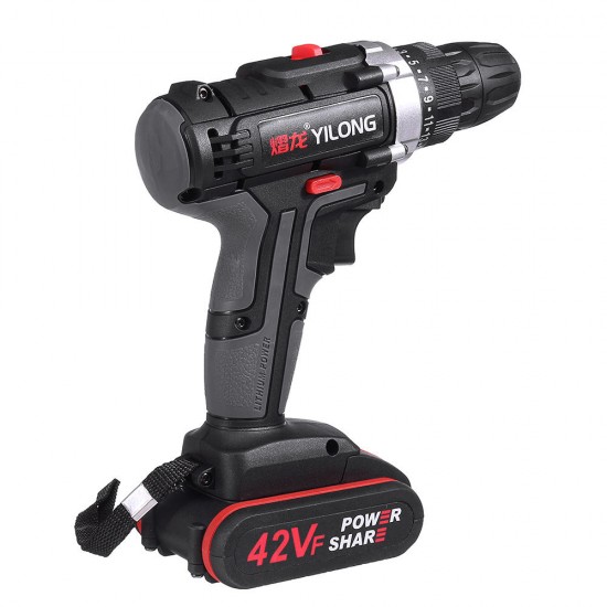 42V Rechargeable Electric Drill Household Impact Drill Electric Screwdriver Cordless Li-ion Drill Driver With LED light 42V Rechargeable Electric Drill Household Impact Drill Electric Screwdriver Cordless Li-ion Drill Driver With LED light