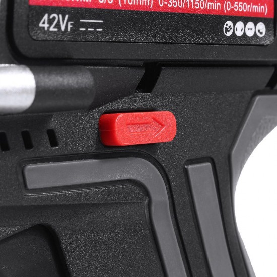 42V Rechargeable Electric Drill Household Impact Drill Electric Screwdriver Cordless Li-ion Drill Driver With LED light 42V Rechargeable Electric Drill Household Impact Drill Electric Screwdriver Cordless Li-ion Drill Driver With LED light