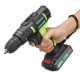 48VF 3.0Ah 3 In 1 Rechargable Electric Screwdriver Power Driver Drilling Power Tools 25+1 Gear