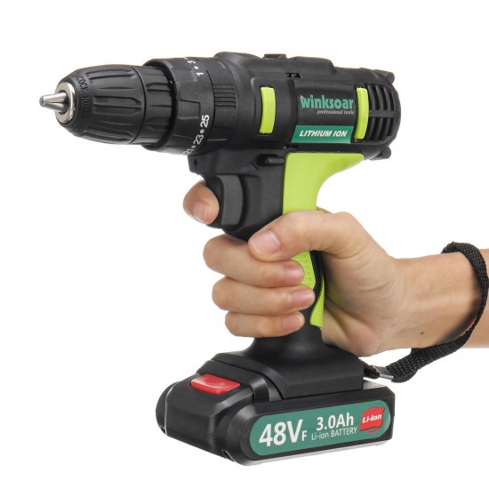 48VF 3.0Ah 3 In 1 Rechargable Electric Screwdriver Power Driver Drilling Power Tools 25+1 Gear 48VF 3.0Ah 3 In 1 Rechargable Electric Screwdriver Power Driver Drilling Power Tools 25+1 Gear