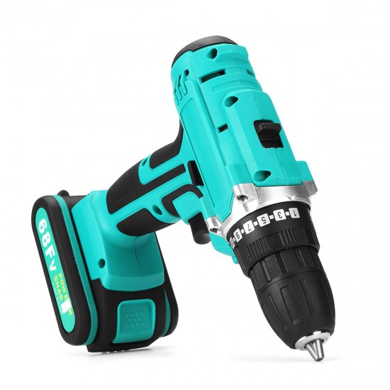 68FV Household Lithium Electric Screwdriver 2 Speed Impact Power Drills Rechargeable Drill Driver W/ 1 Li-ion Batteries 68FV Household Lithium Electric Screwdriver 2 Speed Impact Power Drills Rechargeable Drill Driver W/ 1 Li-ion Batteries
