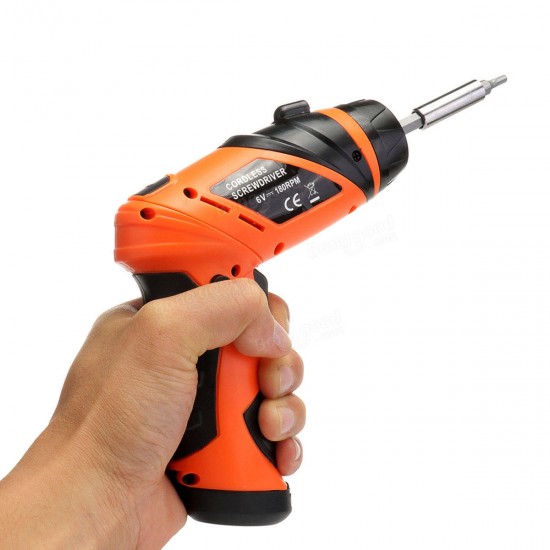6V Foldable Electric Screwdriver Power Drill Battery Operated Cordless Screw Driver Tool 6V Foldable Electric Screwdriver Power Drill Battery Operated Cordless Screw Driver Tool