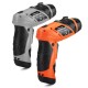 6V Foldable Electric Screwdriver Power Drill Battery Operated Cordless Screw Driver Tool