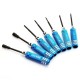 7 Pcs Steel Hex Socket Nut Key Screwdriver Wrench Tool Set