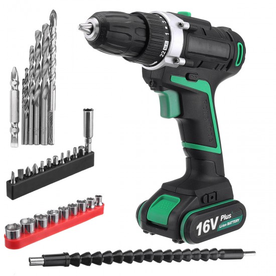 AC 100-240V Lithium Cordless Electric Screwdriver Screw Drill Driver Tool 1.5Ah 1 Charger 1 Battery AC 100-240V Lithium Cordless Electric Screwdriver Screw Drill Driver Tool 1.5Ah 1 Charger 1 Battery