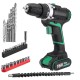 AC 100-240V Lithium Cordless Electric Screwdriver Screw Drill Driver Tool 1.5Ah 1 Charger 1 Battery AC 100-240V Lithium Cordless Electric Screwdriver Screw Drill Driver Tool 1.5Ah 1 Charger 1 Battery