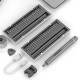 ALD 46 In 1 Portable Electric Screwdriver Li-Ion Battery Rechargable One-button Precise Screwdriver with 3 LED Lamps & Storage Box ALD 46 In 1 Portable Electric Screwdriver Li-Ion Battery Rechargable One-button Precise Screwdriver with 3 LED Lamps & Storage Box