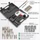 4.8V Multi-Function Electric Screwdriver Portable Charging W/ 44pcs Screws Power Tool Set 4.8V Multi-Function Electric Screwdriver Portable Charging W/ 44pcs Screws Power Tool Set