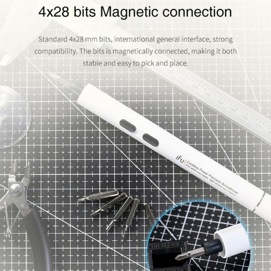 Cordless Electric Power Screwdriver Rechargeable Lithium Precision Steel Bits Repair Tools Cordless Electric Power Screwdriver Rechargeable Lithium Precision Steel Bits Repair Tools