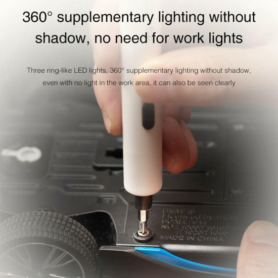 Cordless Electric Power Screwdriver Rechargeable Lithium Precision Steel Bits Repair Tools Cordless Electric Power Screwdriver Rechargeable Lithium Precision Steel Bits Repair Tools